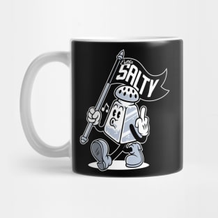 Extra Salty - Vintage Cartoon - Sassy - Rude - Flipping the Bird Mug